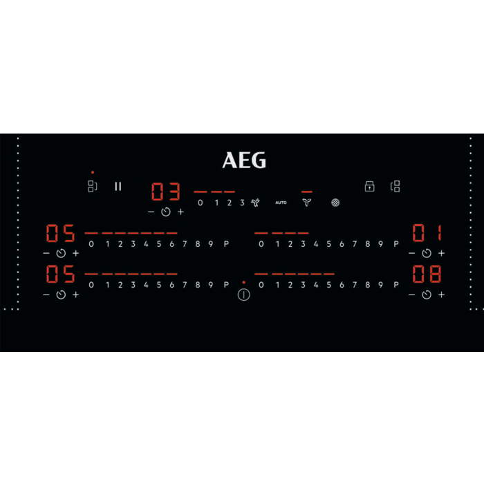 AEG - Plīts virsma ar iebūvētu nosūcēju - CCE84751CB